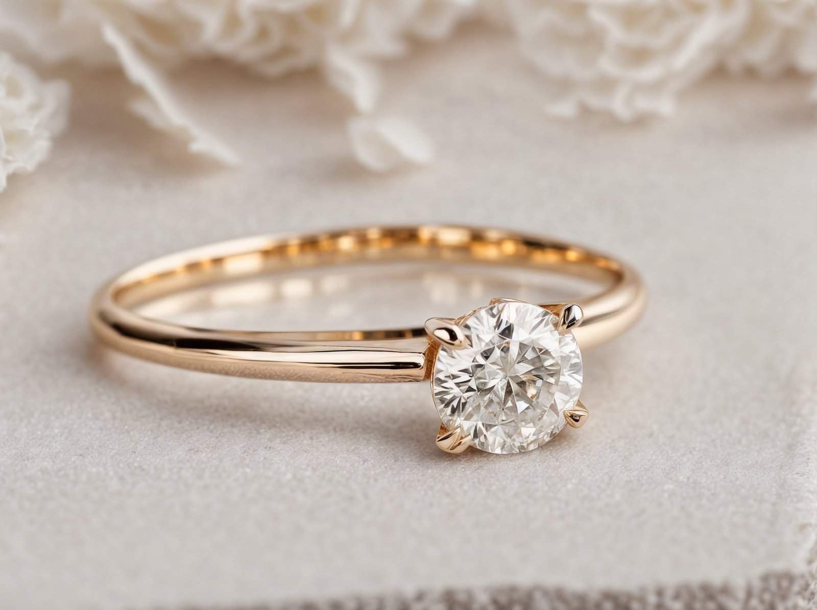 Classic elegant engagement on sale rings