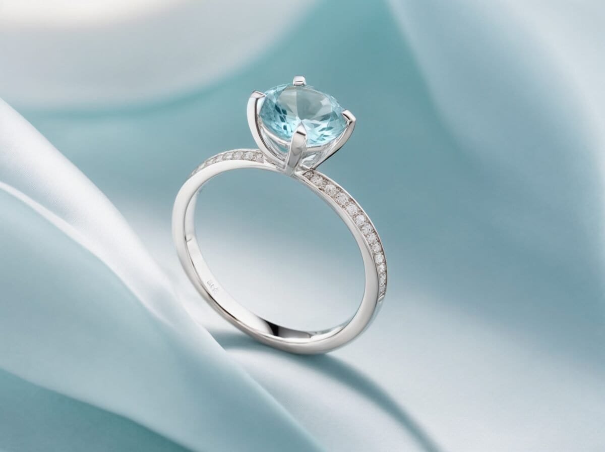 Gemstones Engagement Ring