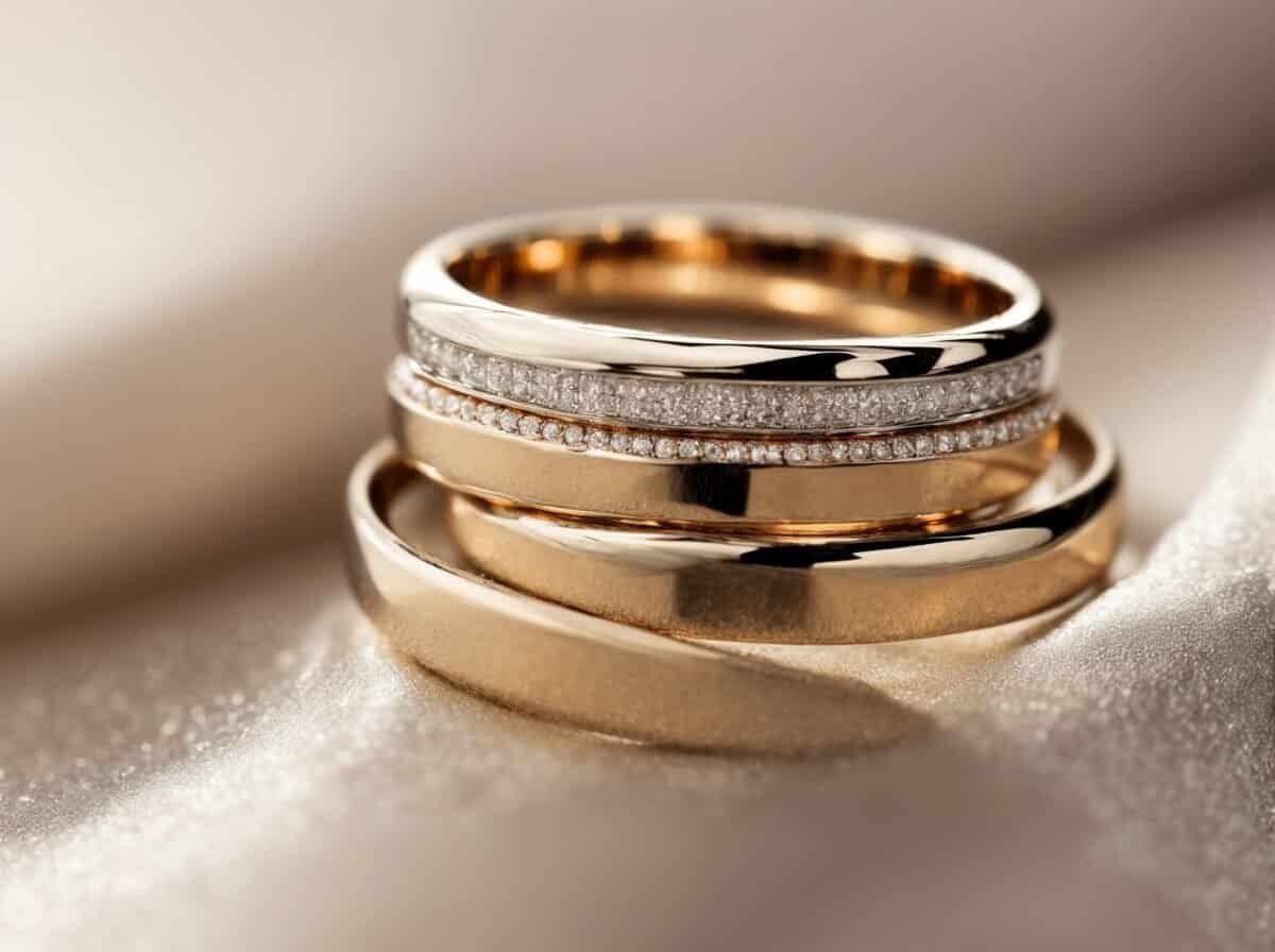 which order do you wear engagement wedding and eternity rings